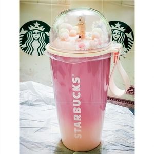 2021 Starbucks Korea Sakura Bearista Dome Tumbler